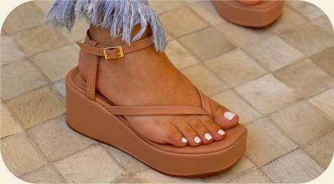 Flatform de dedo caramelo