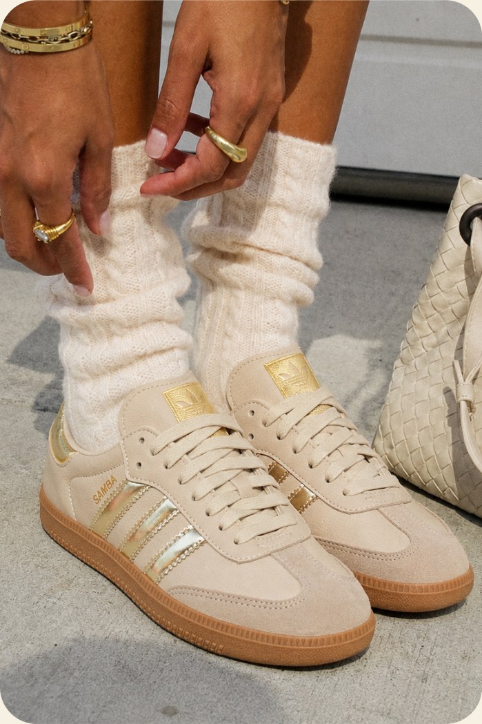 Tênis Adidas retrô de solado baixo — Premium