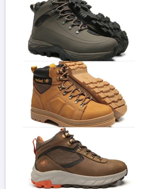 Bota de cano curto com cadarço — Original