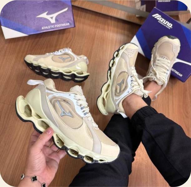 Tênis Mizuno de solado ondulado — Premium