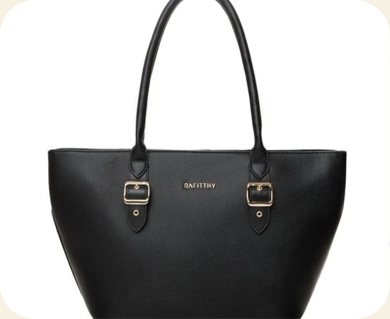 Bolsa sacola com fivelas