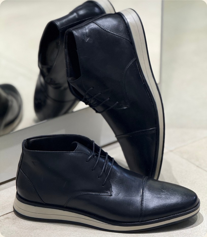 Botina casual de cano curto — Original