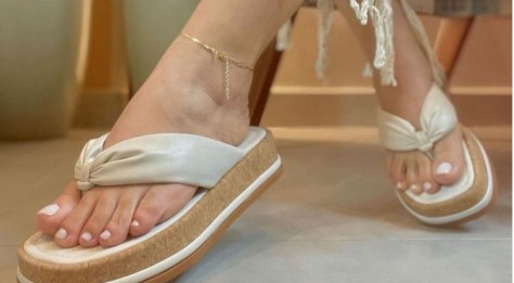 Flatform feminina — modelo 048