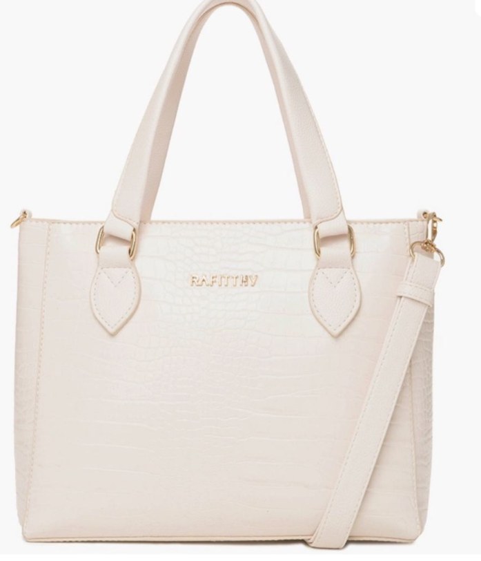 Bolsa sacola croco
