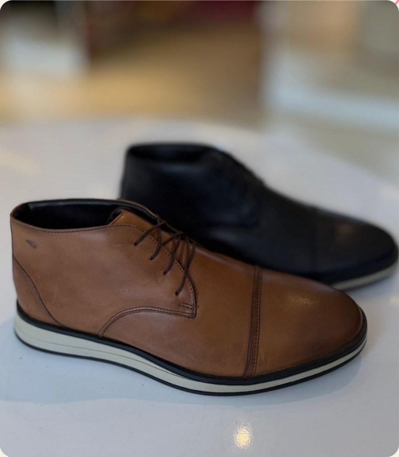 Botina casual de cano curto — Original