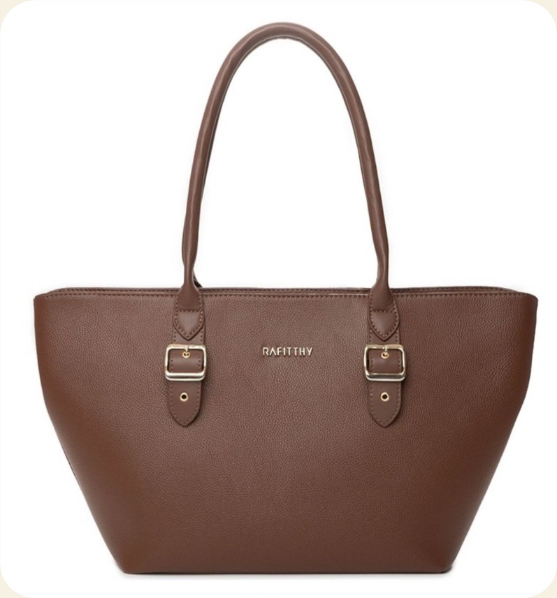 Bolsa sacola com fivelas