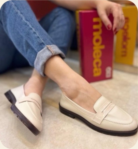 Mocassim Moleca liso