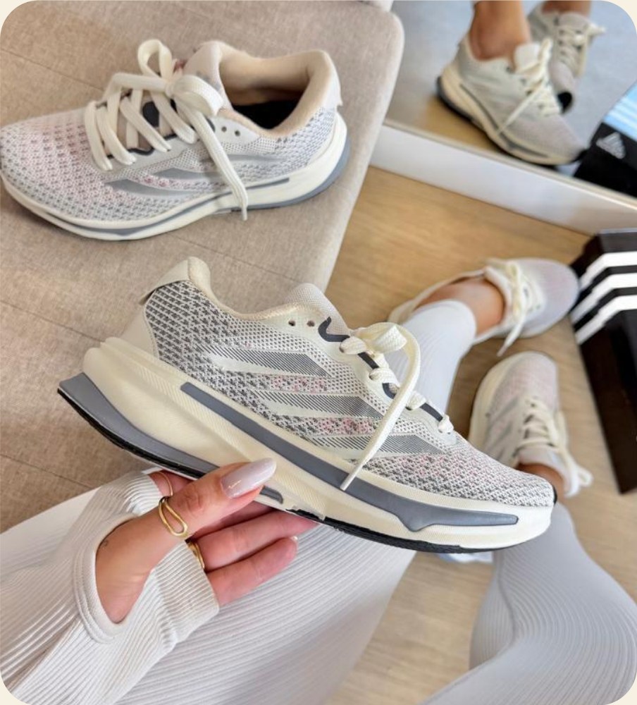 Tênis Adidas esportivo em tela — Premium