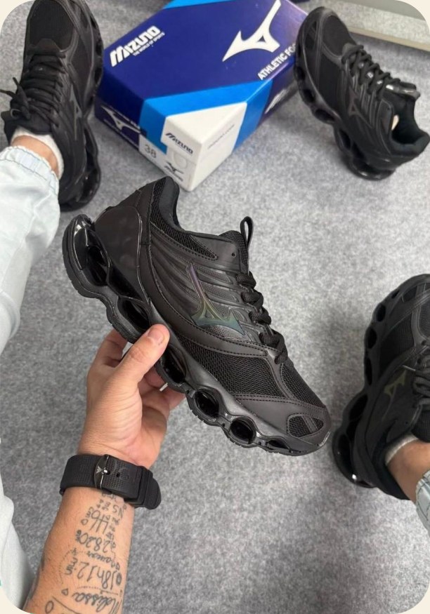 Tênis Mizuno de solado ondulado — Premium