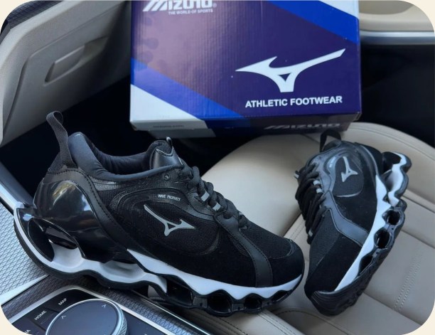Tênis Mizuno de solado ondulado — Premium