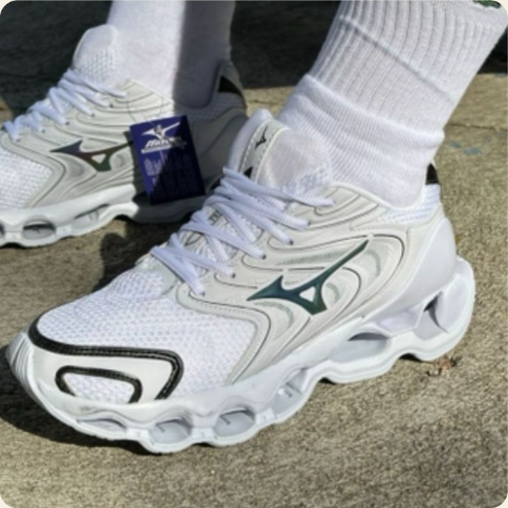 Tênis Mizuno de solado ondulado — Premium