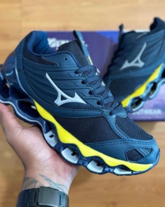 Tênis Mizuno de solado ondulado — Premium