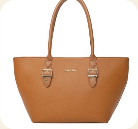Bolsa sacola com fivelas
